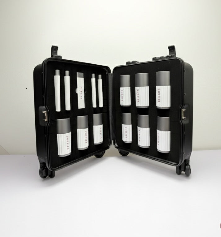 PURTIER 7th EDITION TRAVEL PACK | Premium Suitcase | Limited Edition | (7 + 5 BIG BOTTLES)